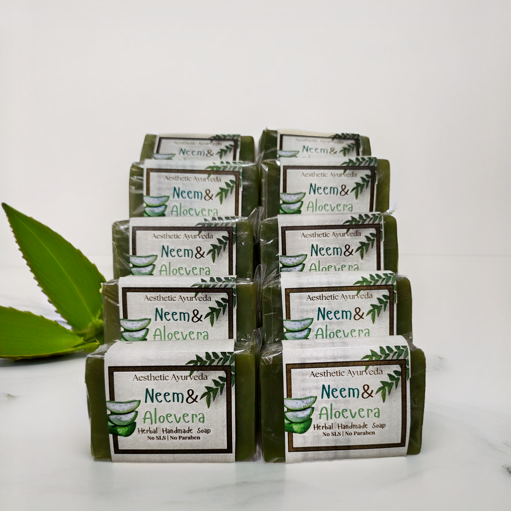 Neem-Aloevera Herbal Handmade Soap