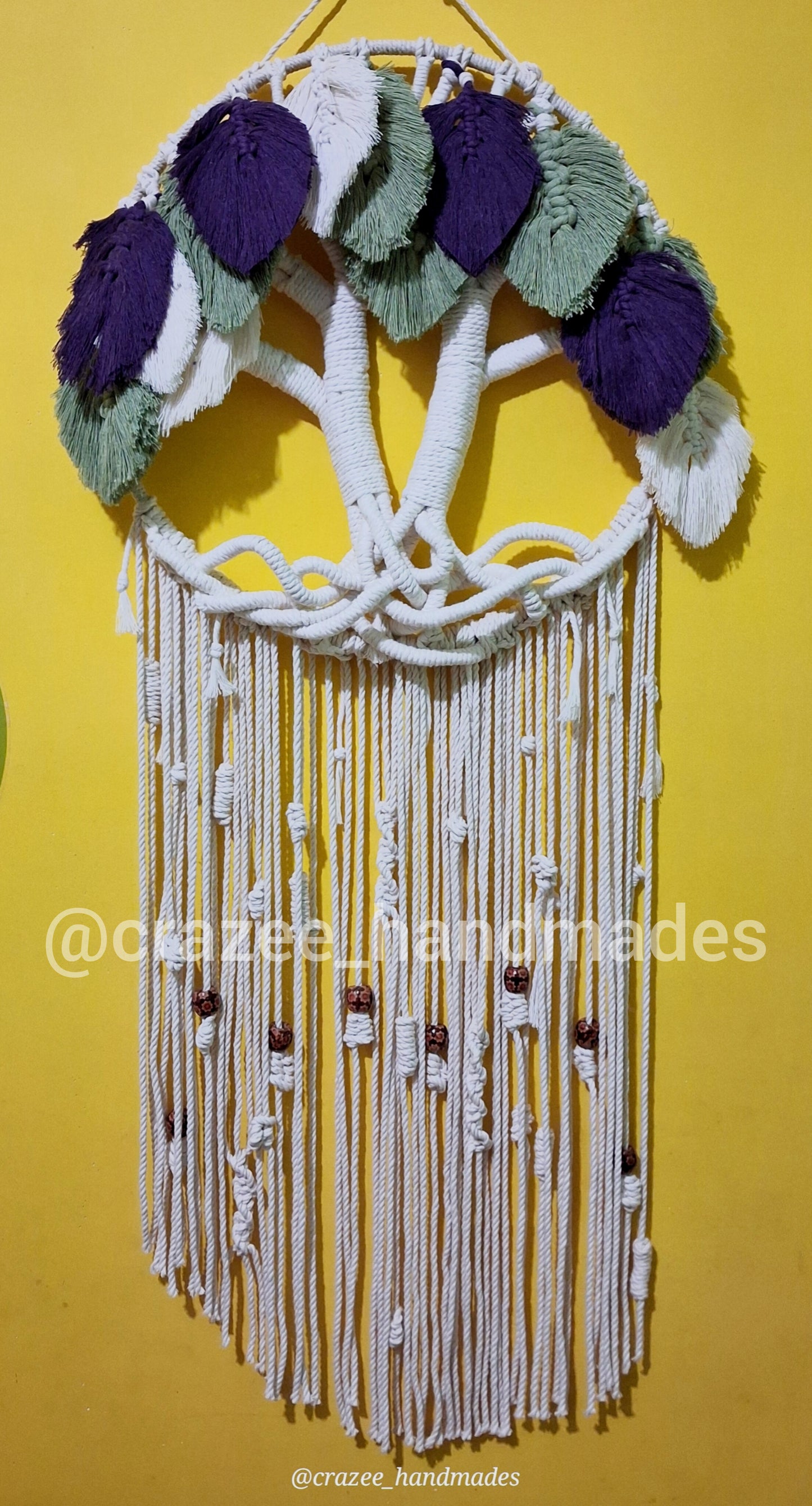 Macrame tree of life