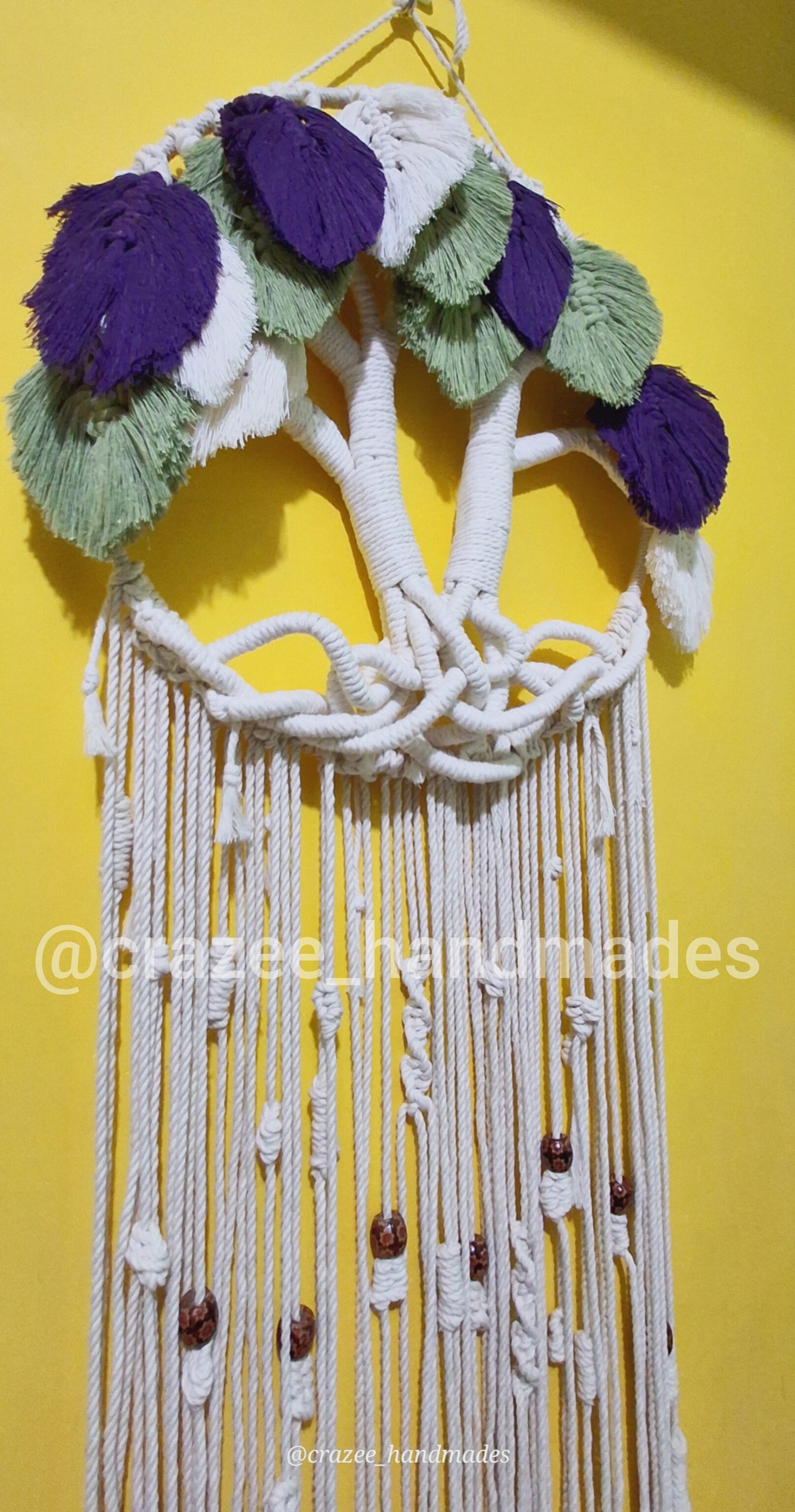Macrame tree of life