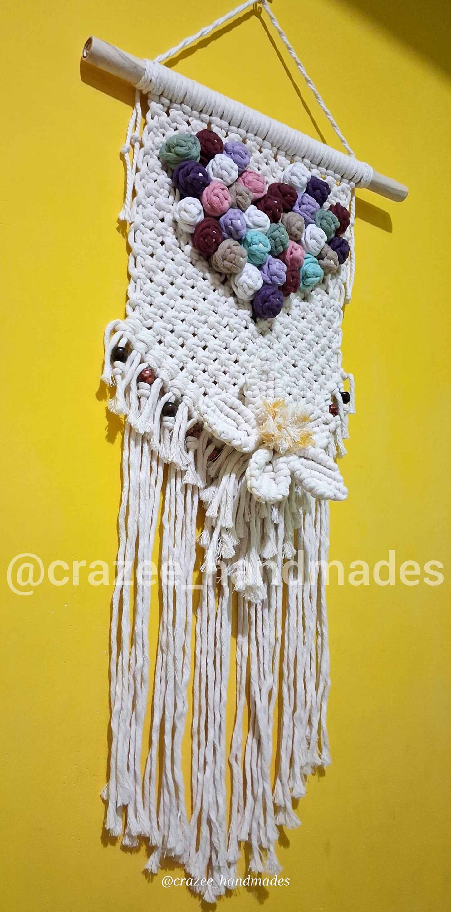 Macrame wall decor