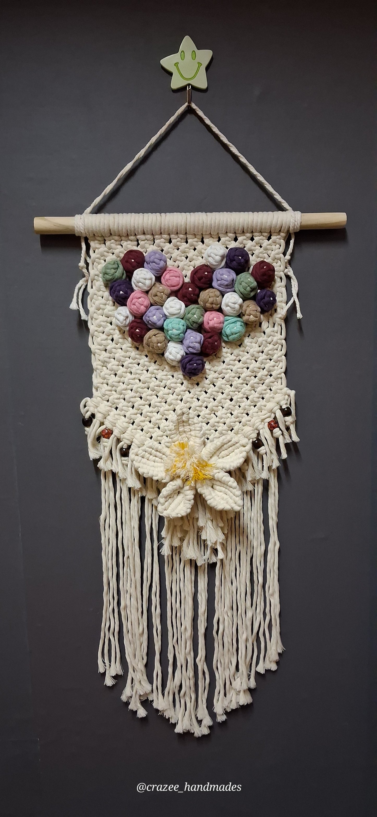 Macrame wall decor