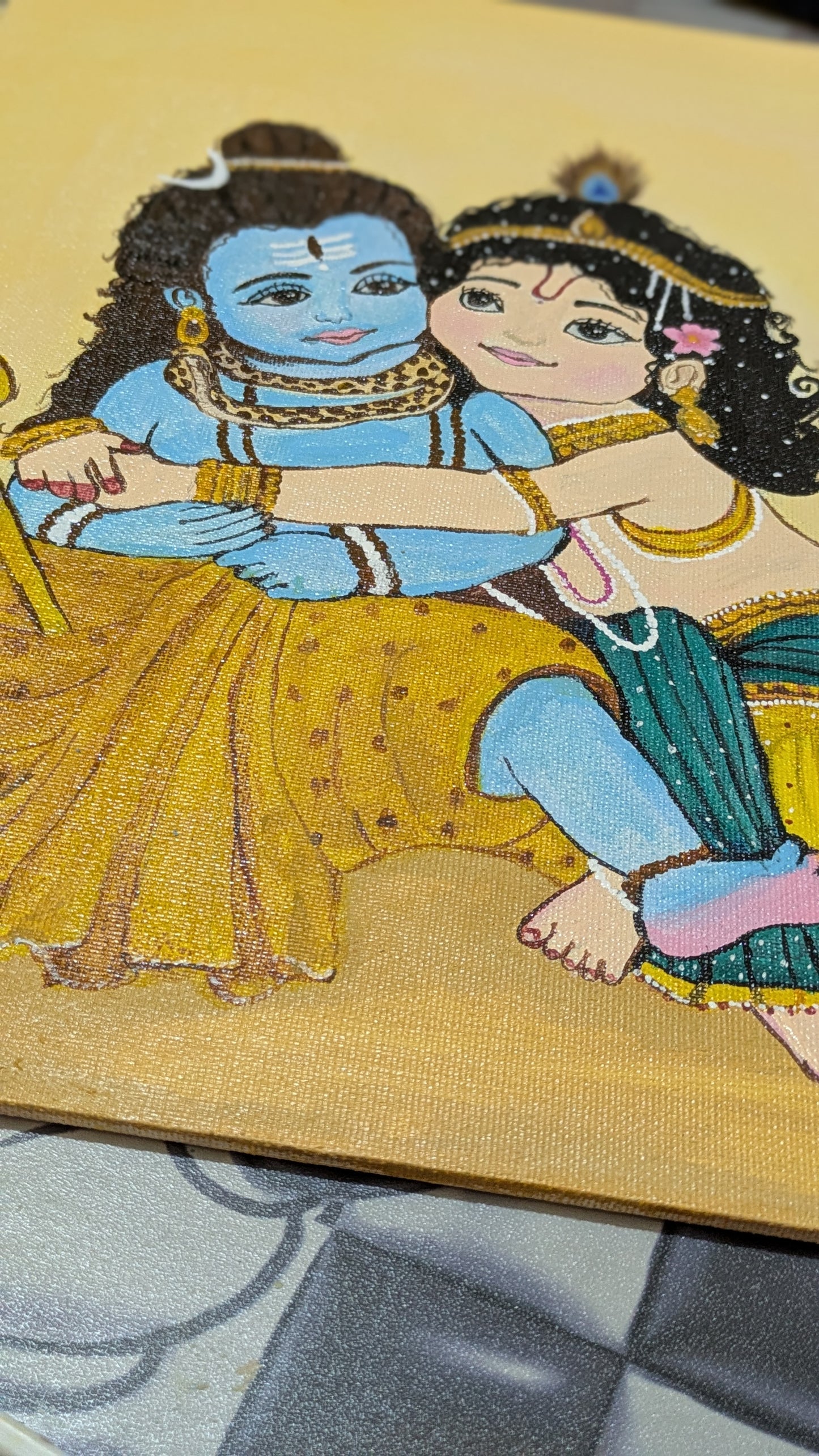 Canvas painting