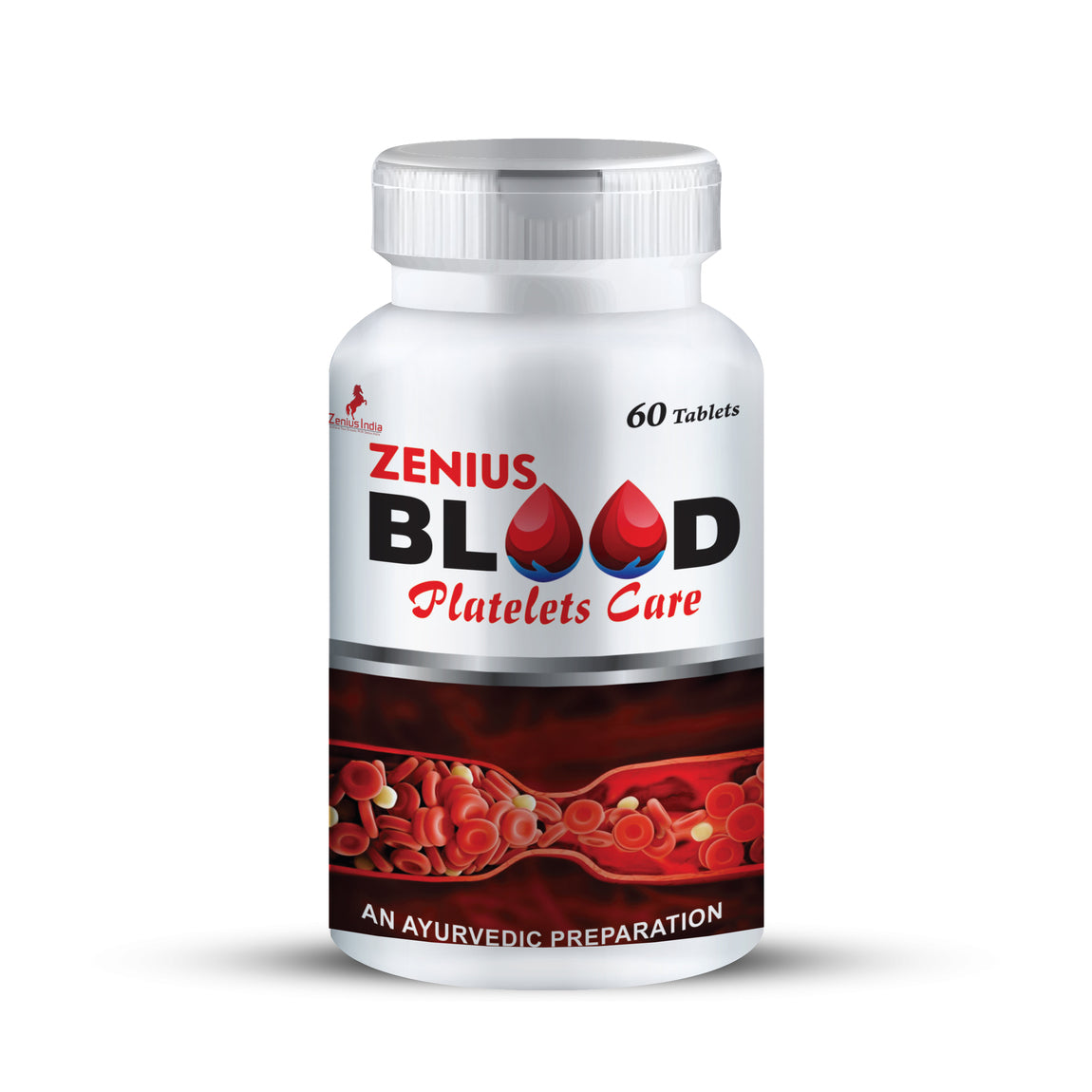 Zenius Blood Platelets Care Tablet - 60 Tablets