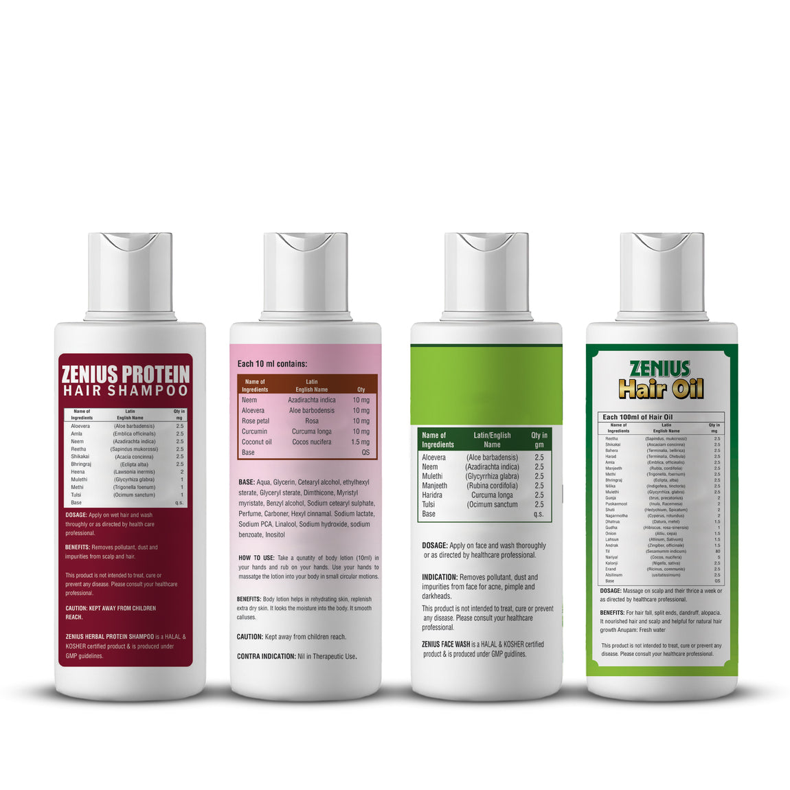 Zenius Beauty Care Kit for brilliant skin advanced moisturizing and hy