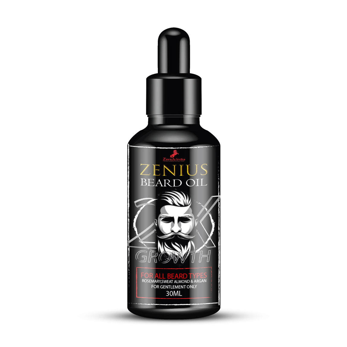 Zenius Beard Growth Oil For Men - 30ml