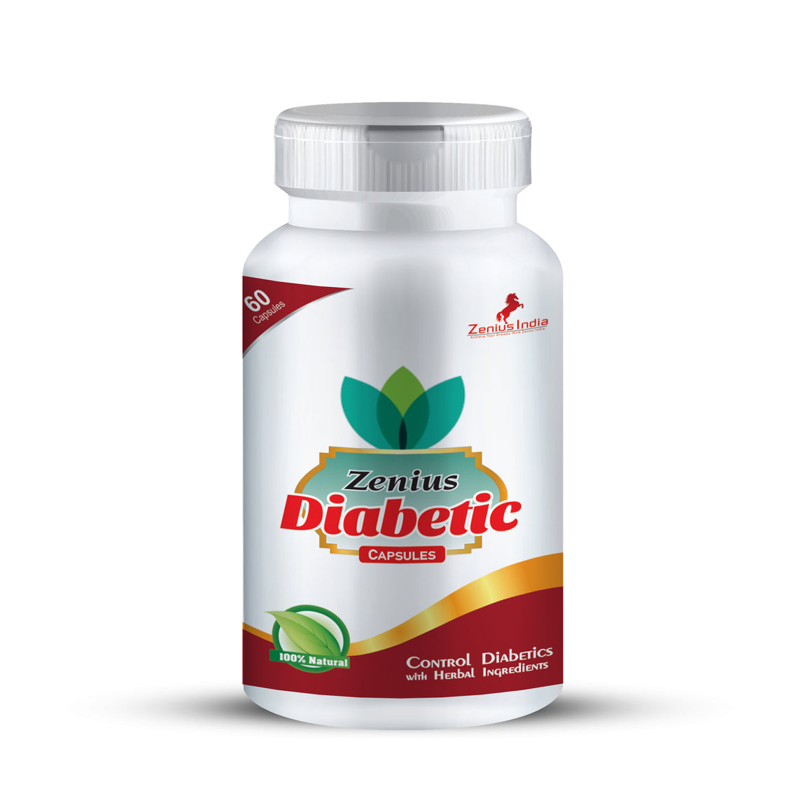 Zenius Diabetic Capsule for Sugar and Diabetes Control Medicine - 60 Capsules