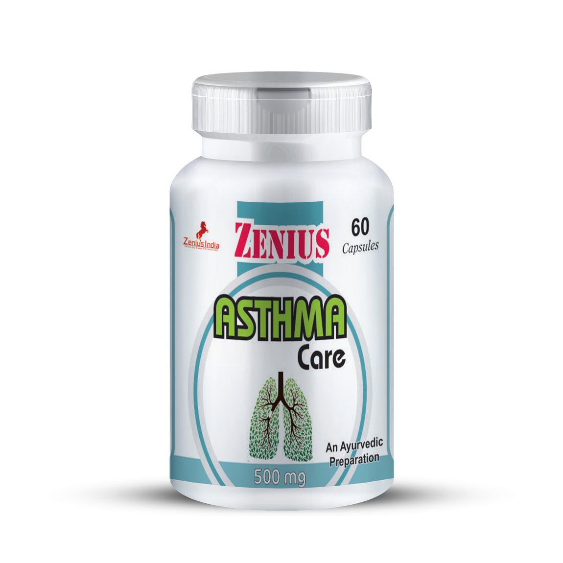 Zenius Asthma Care Capsule for Asthma relief & Asthma breathing capsule (60 Capsules)