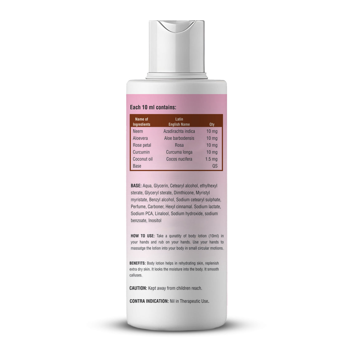 Zenius Body Lotion For Dry Skin - Remove All Sketch Marks Naturally - 200ml
