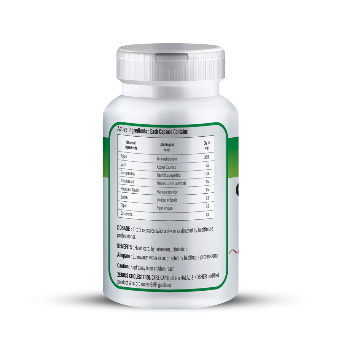 Zenius Cholesterol Care Capsule-60 Capsules