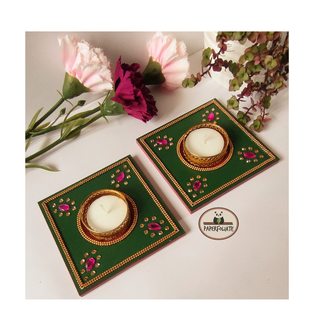 Tea Light Holder (Set of 2)