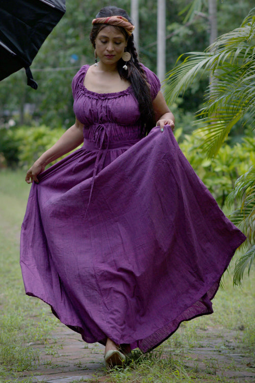 TIME’S EPILOGUE ~ Layered Corset Shape Maxi Dress.