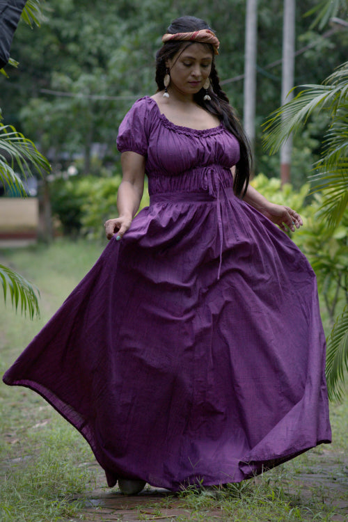 TIME’S EPILOGUE ~ Layered Corset Shape Maxi Dress.