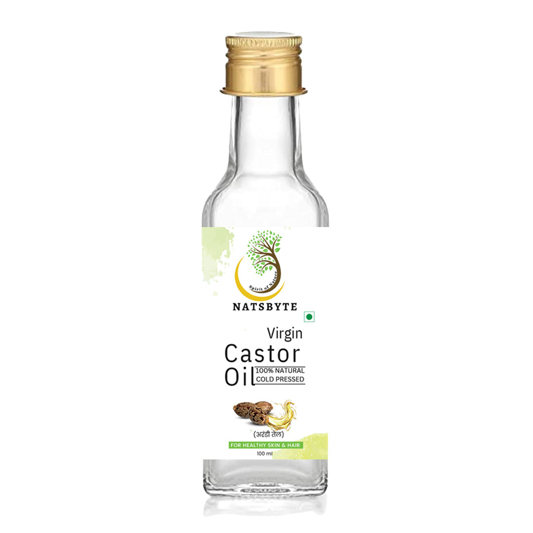 Natsbyte 100% Pure & Natural Castor Oil (100ml)