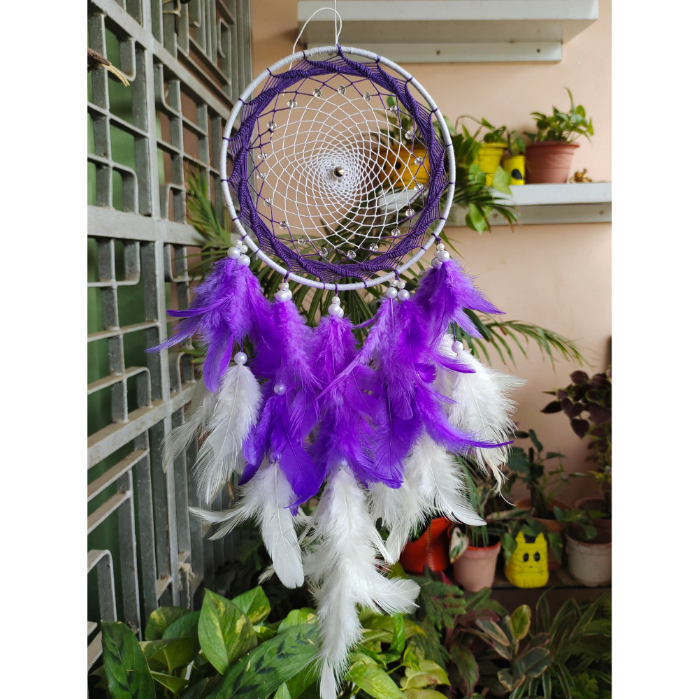 Dapper Purple Dreamcatcher