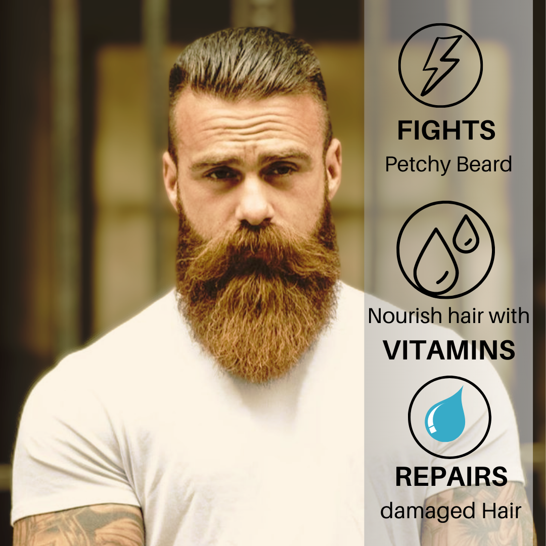 Zenius Beard Growth Oil For Men - 30ml