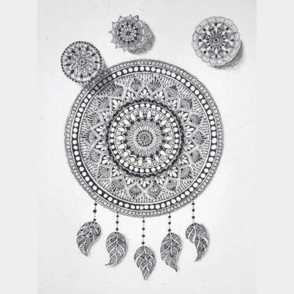 3D Mandala Art - Kreate- Painting