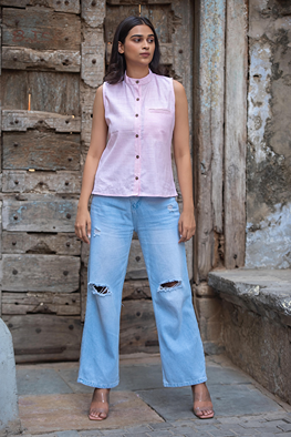 Pink Swadeshi Staple Shirt