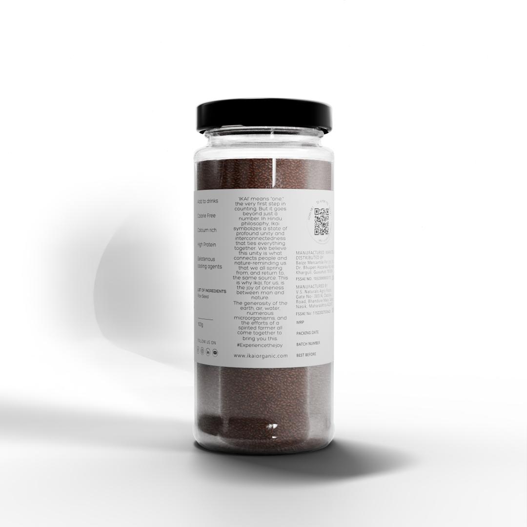 Organic Flax Seeds | Alsi Seed | Roasted Healthy Seeds | Good Fats | 100g