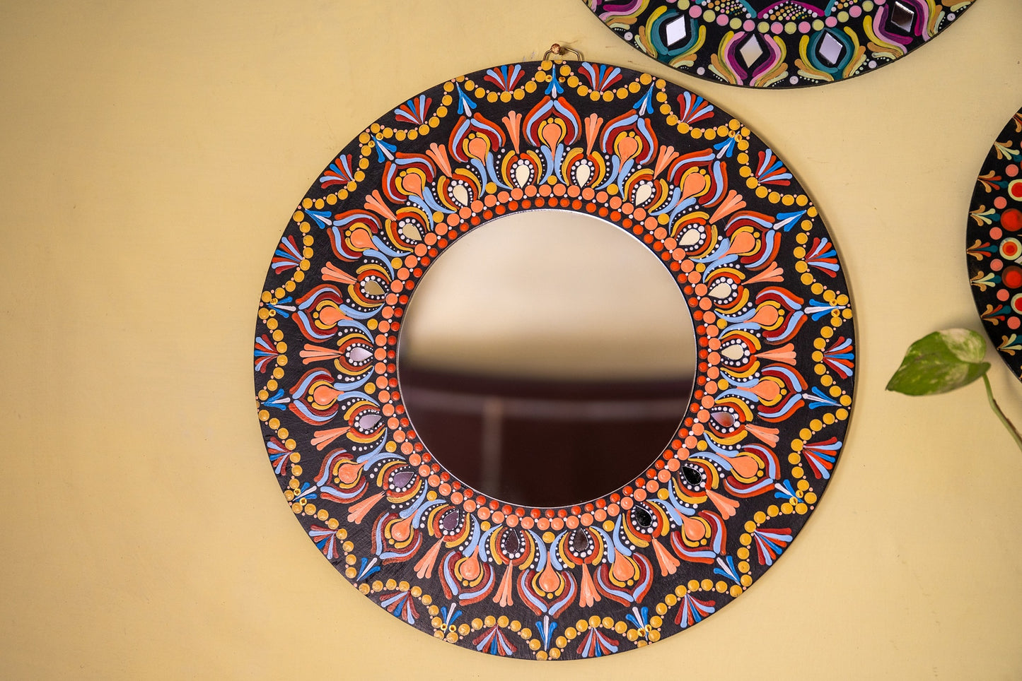 Abha Mirror Mandala 12 inches for home decor