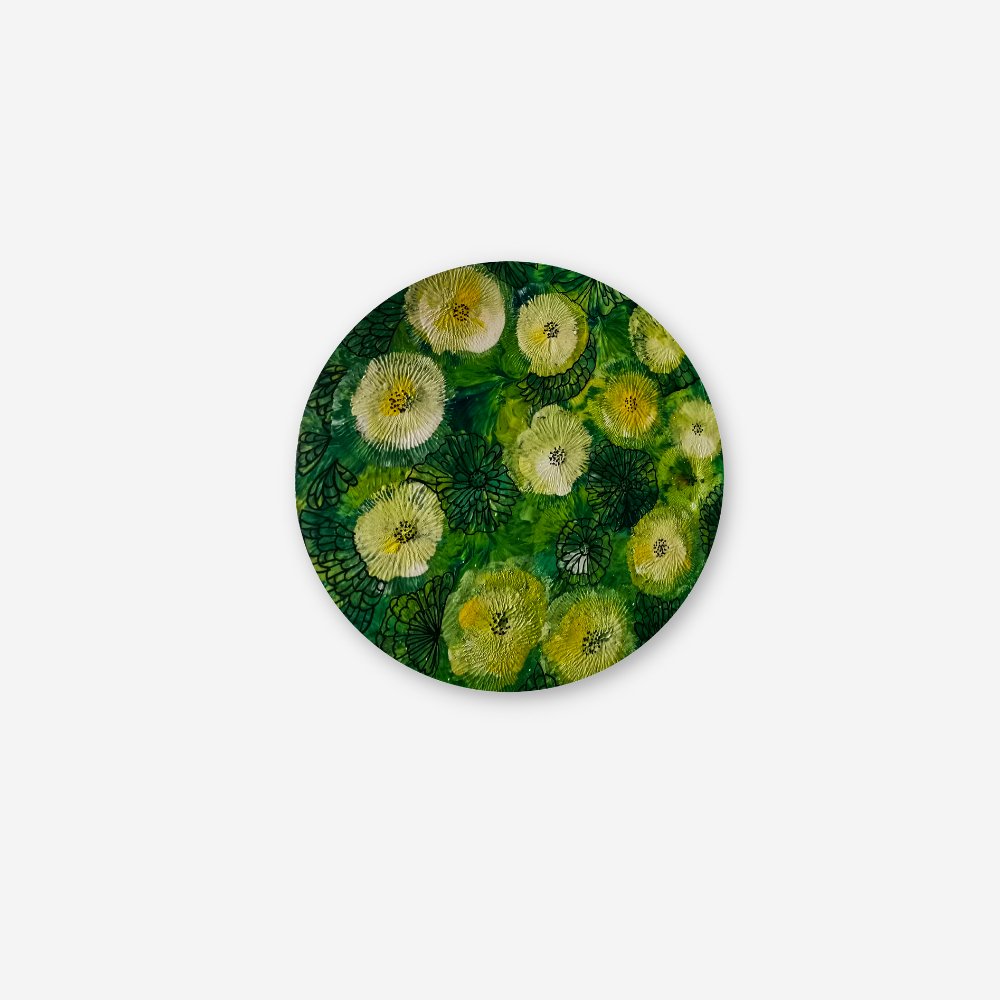 Abstract Design Wall Plate - Kreate- Wall Decor