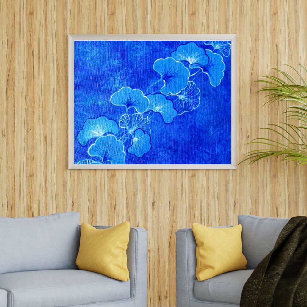 Abstract Floral Painting - Kreate- Painting