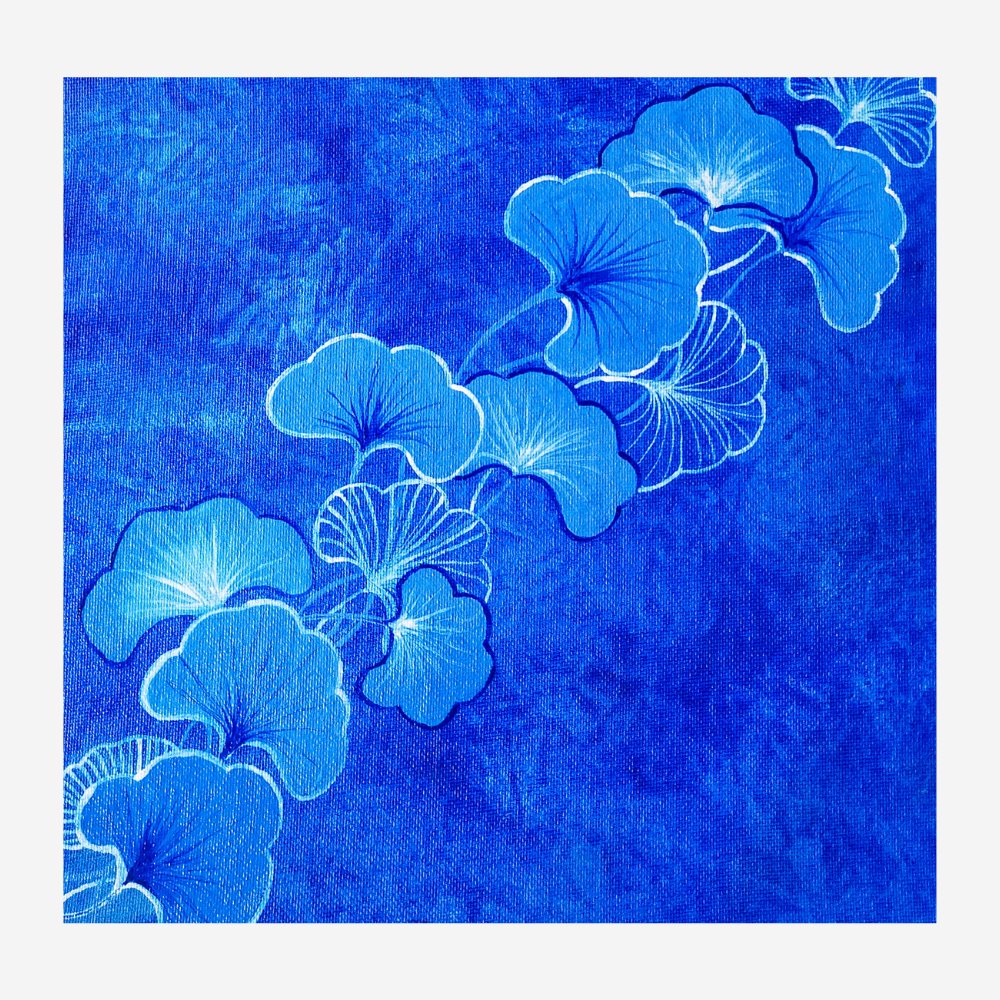 Abstract Floral Painting - Kreate- Painting