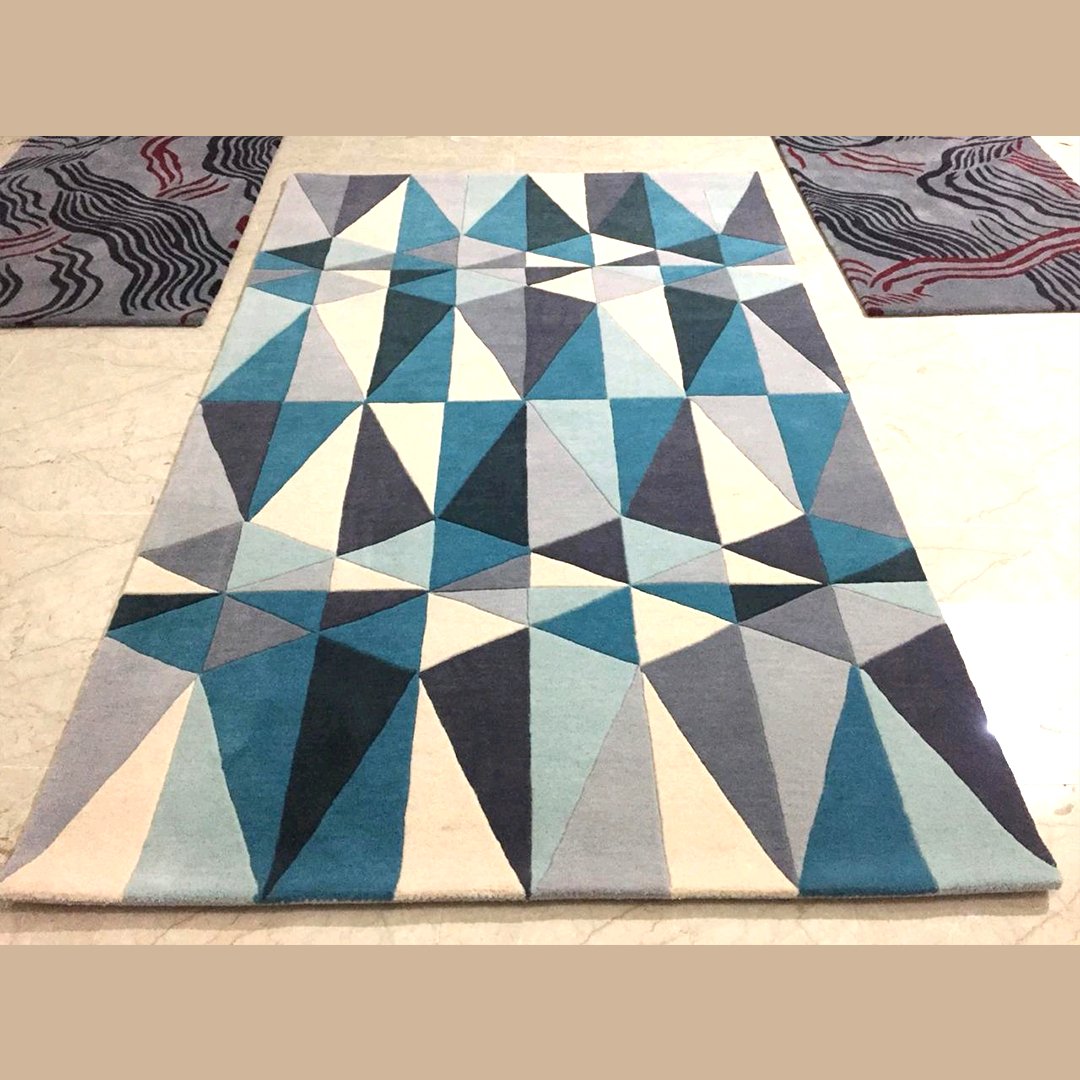 Abstract Handtufted Rug - Kreate- Rugs & Carpets