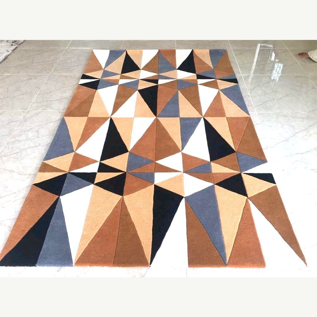Abstract Handtufted Rug - Kreate- Rugs & Carpets
