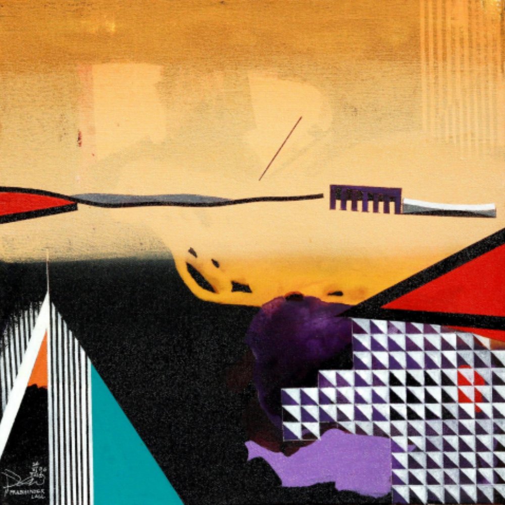 Abstract Landscape Painting - Kreate- Painting