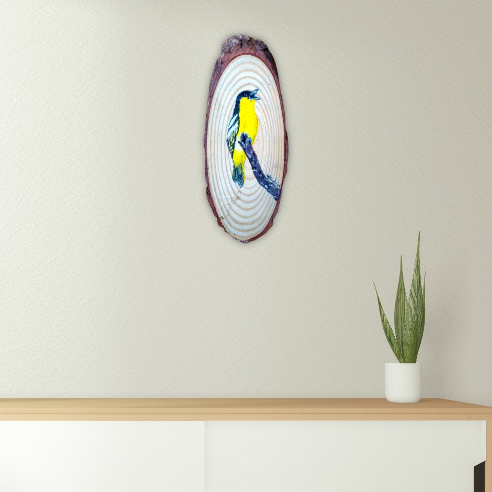 Acrylic Birds of Yercaud Painting - Kreate- Painting