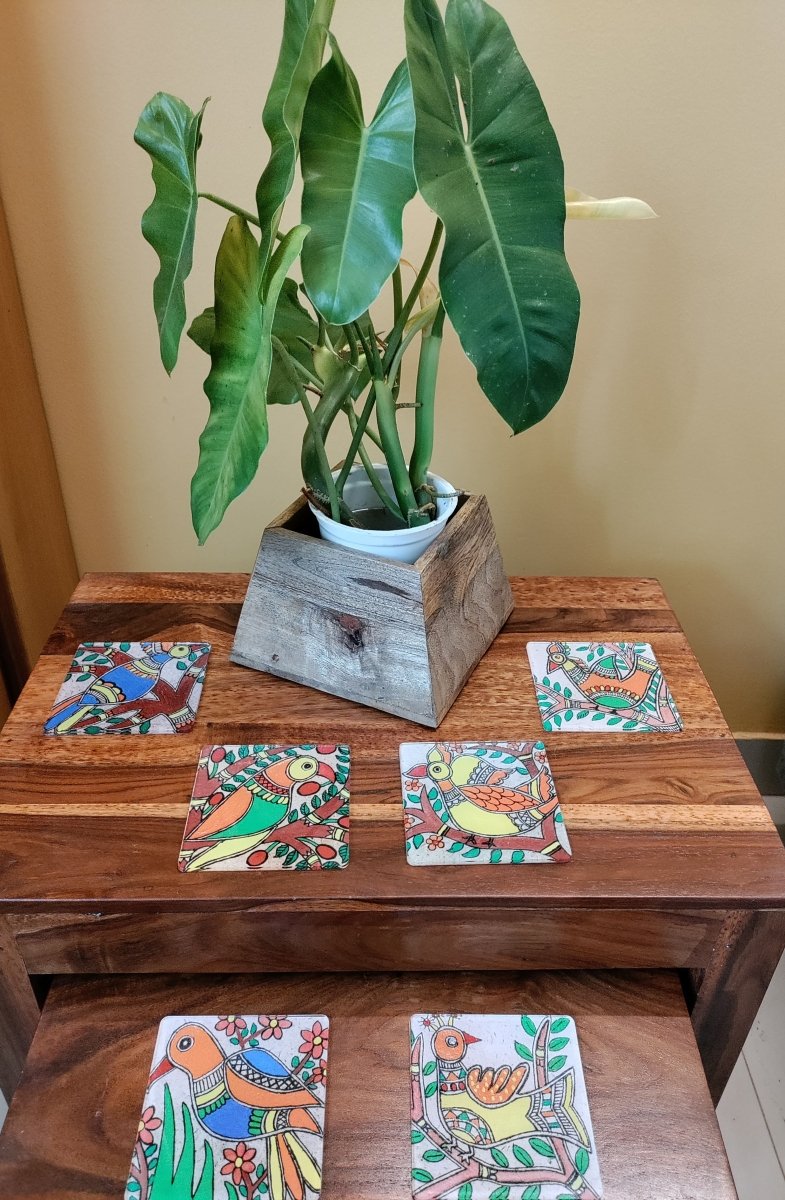 Acrylic Coasters (Set of 6) - Kreate- Coasters