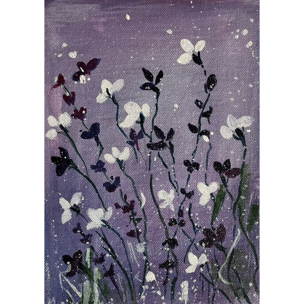 Acrylic Flower Painting - Kreate- Painting