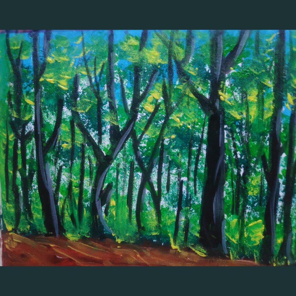 Acrylic Painting - Kreate- Painting