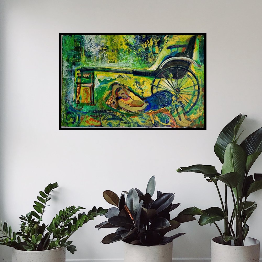 Acrylic Painting Siesta - Kreate- Painting