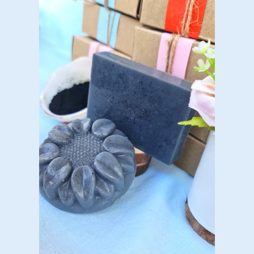 Activated Charcoal Soap - Kreate- Soaps