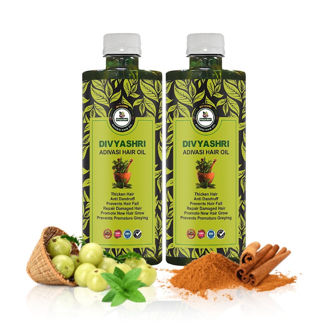 Divya Shri Vaidya Adivasi Hair Oil (500ml)