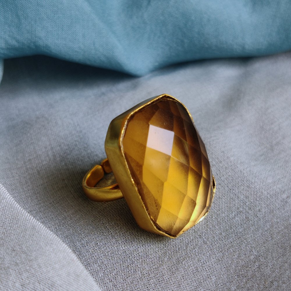 Adjustable Checker Ring - Kreate- Rings