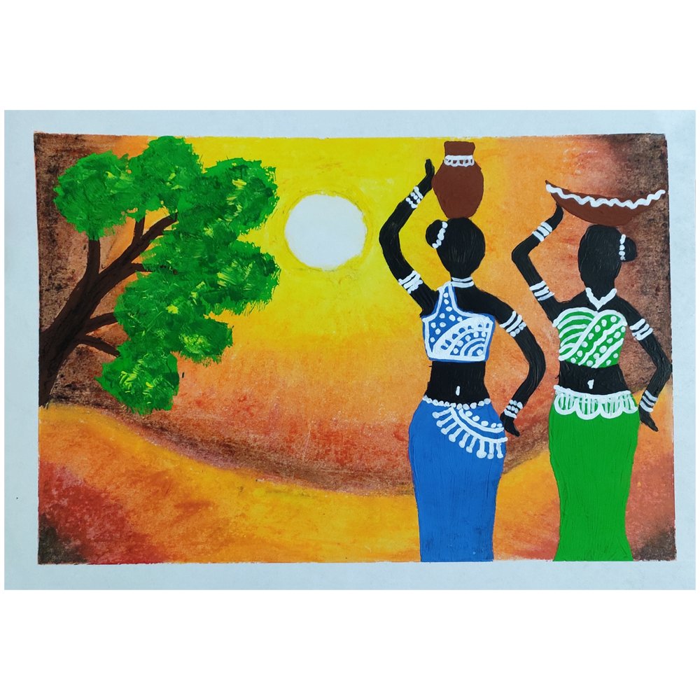 African Women Painting - Kreate- Painting