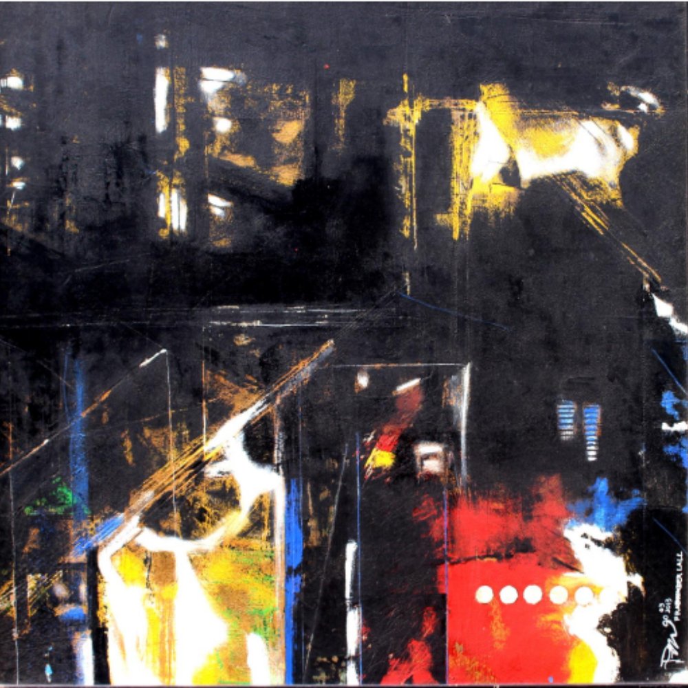 After Rain Acrylic on Board Painting - Kreate- Painting