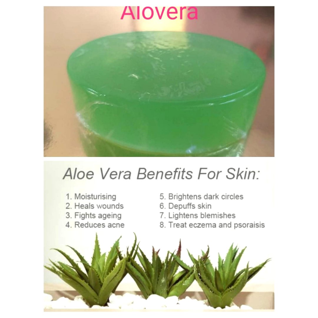 Aloe Vera Handmade Soap (100g) - Kreate- Soaps