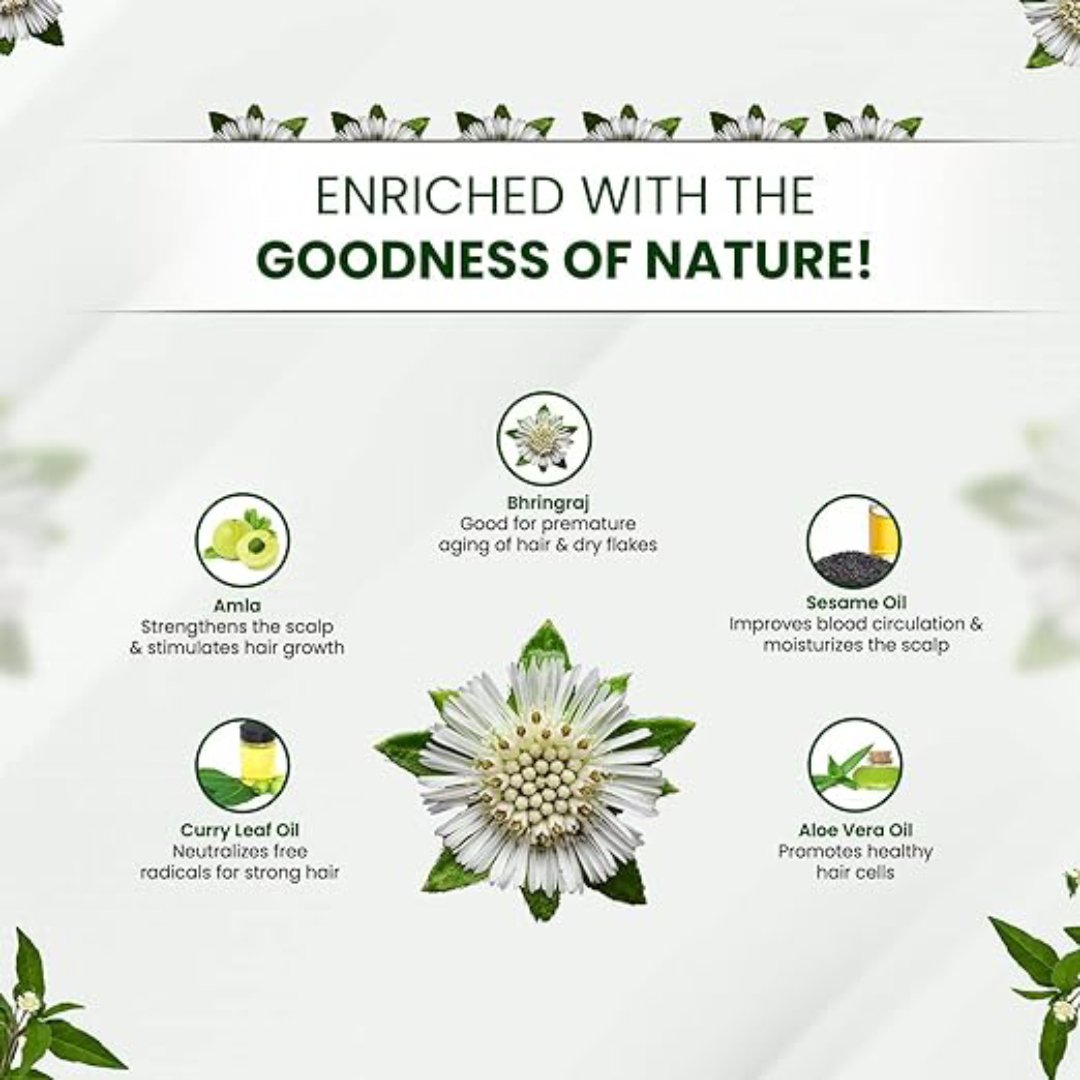 Alvino Beauty Herbal Hair Oil Natural Herbs Extract for Long, Strong and Gorgeous Hair - Kreate- Hair Oil