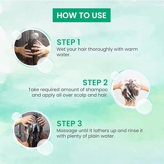 Alvino Herbal Hair Wash Shampoo with Amla, Ritha and Shikakai for Stronger, Shiner and Smoother Hair 100 ml (Pack of 1) - Kreate- Shampoos