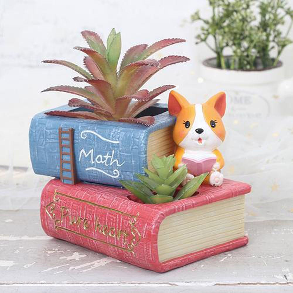 Animal-themed Planters (Set of 4) - Kreate- Planters & Pots