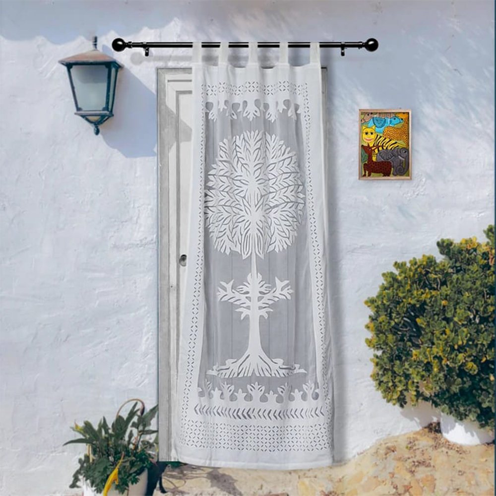 Applique Work Curtains - Kreate- Curtains