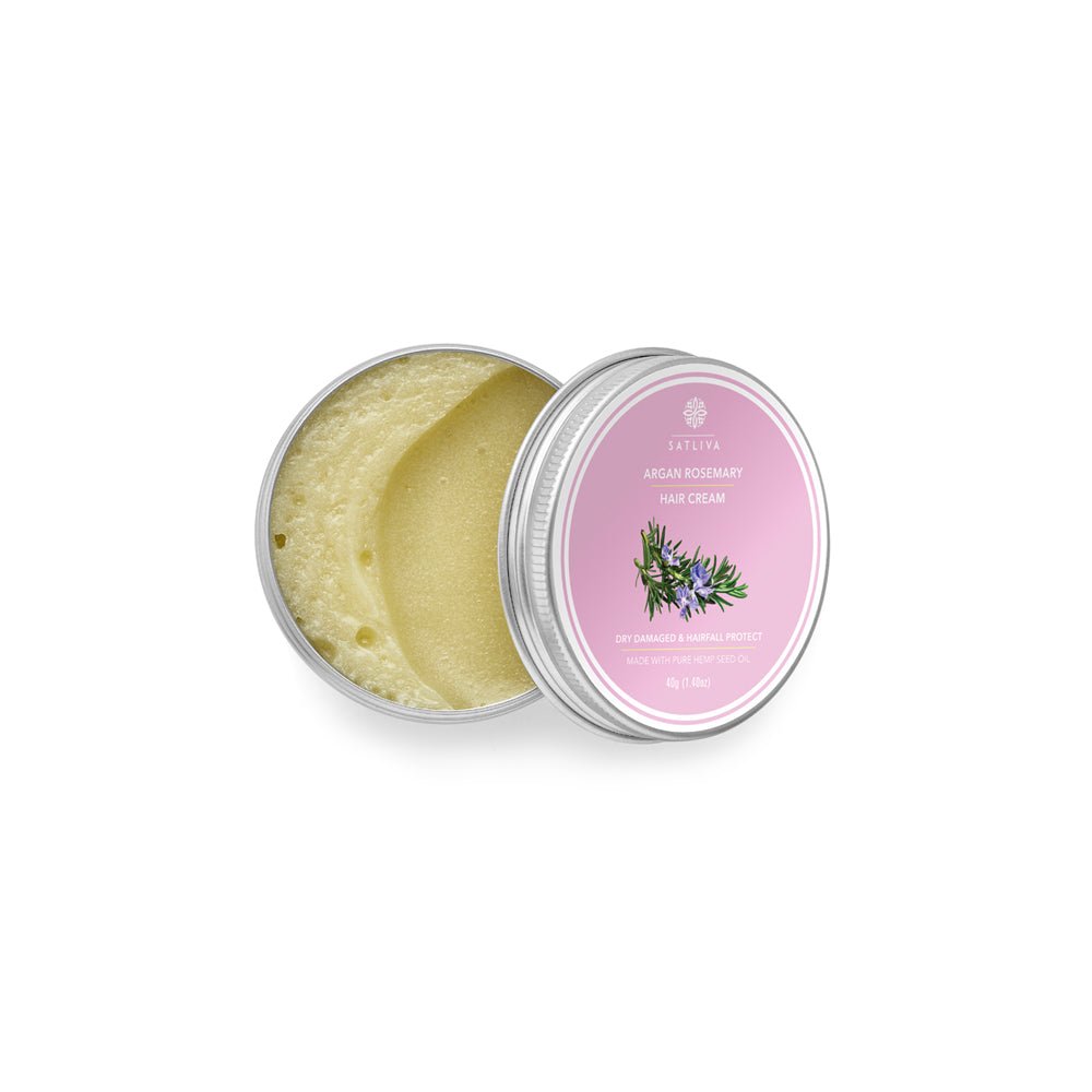 Argan Rosemary Hair Cream (40g) - Kreate- Hair Masks