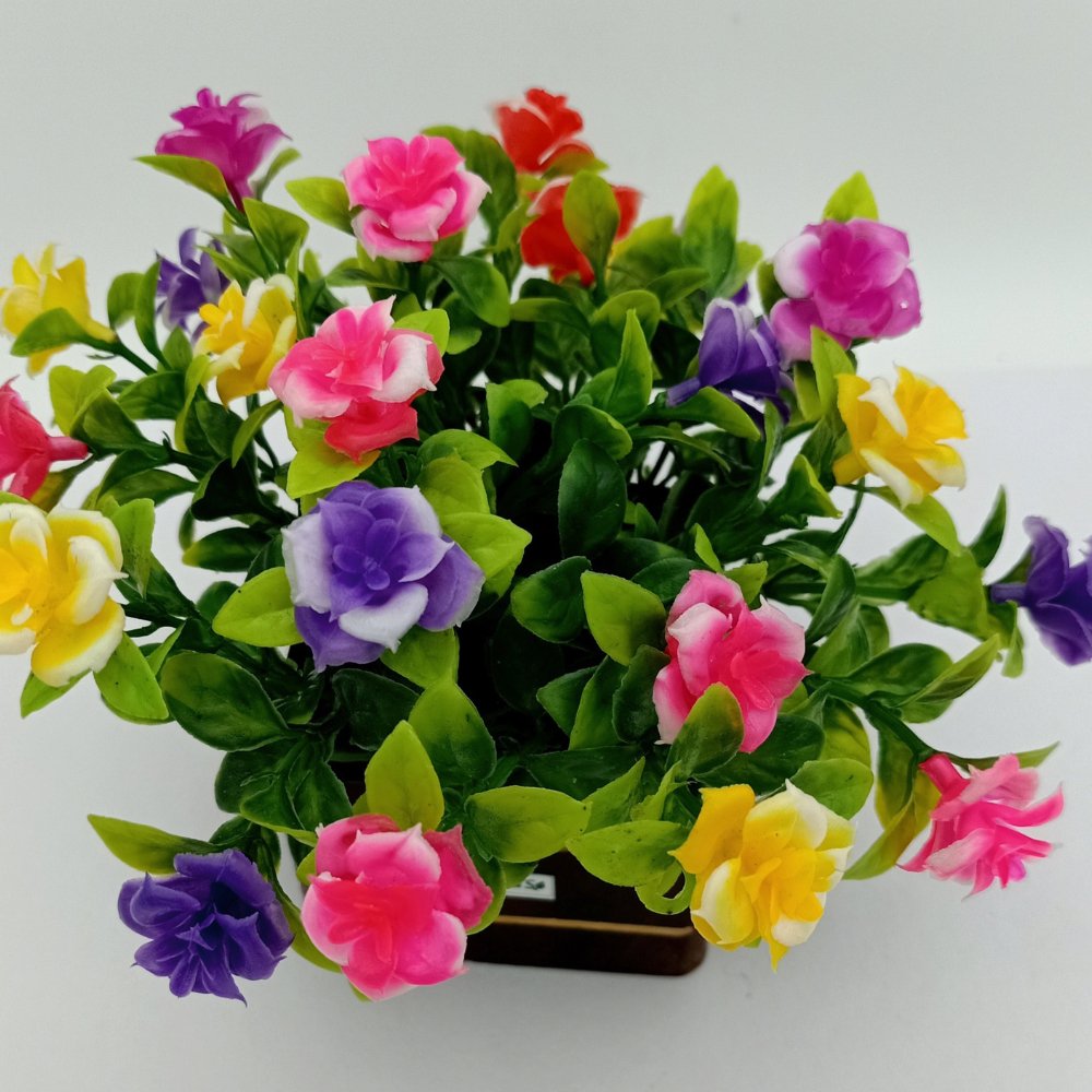 Artificial Colourful Flower Arrangement - Kreate- Table Decor