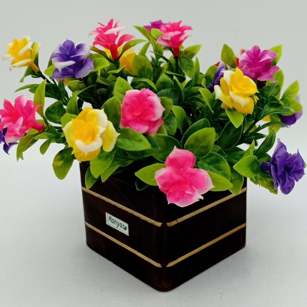 Artificial Colourful Flower Arrangement - Kreate- Table Decor