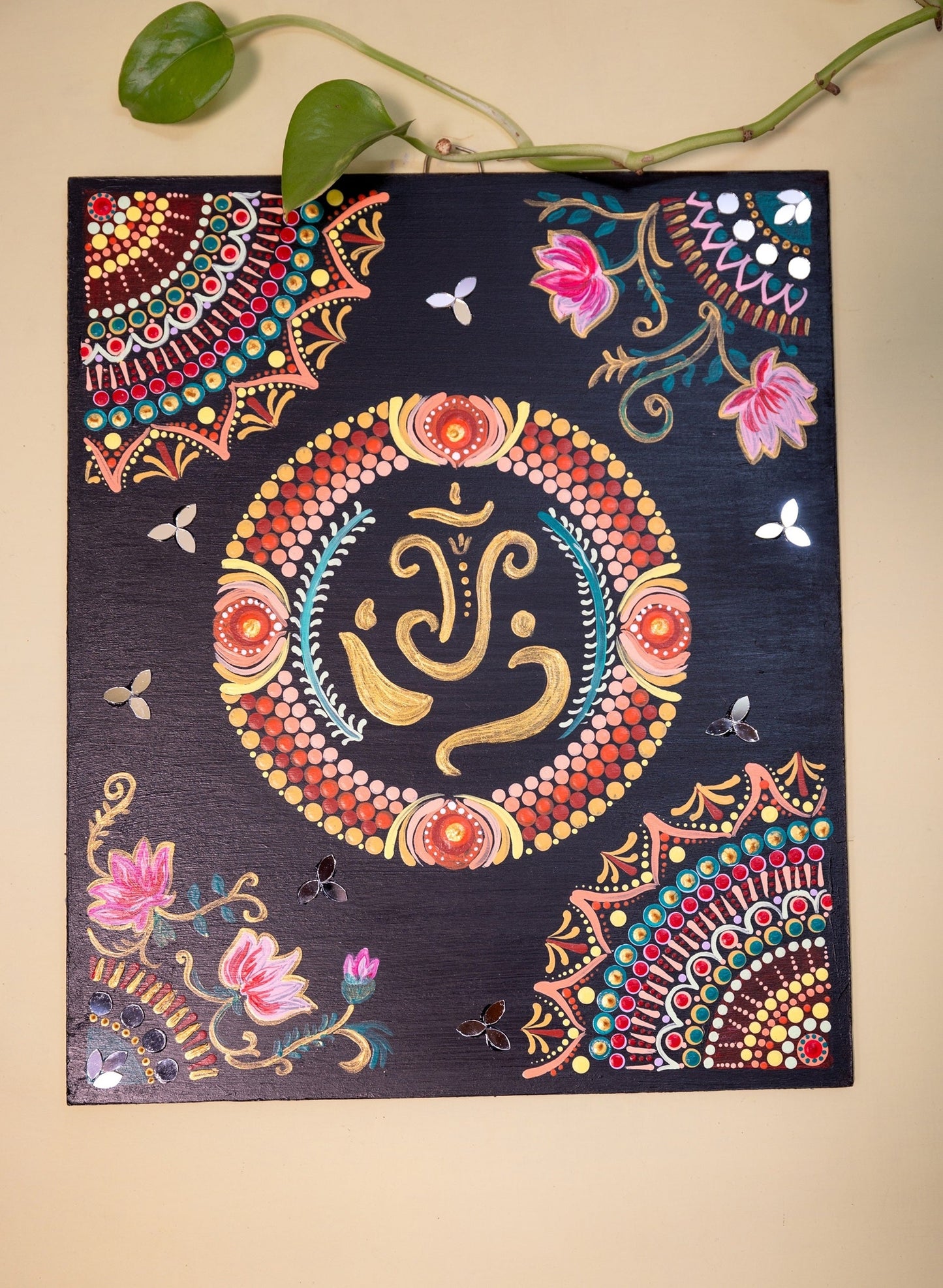 Avighna Vinayaka Mandala Wall Decor