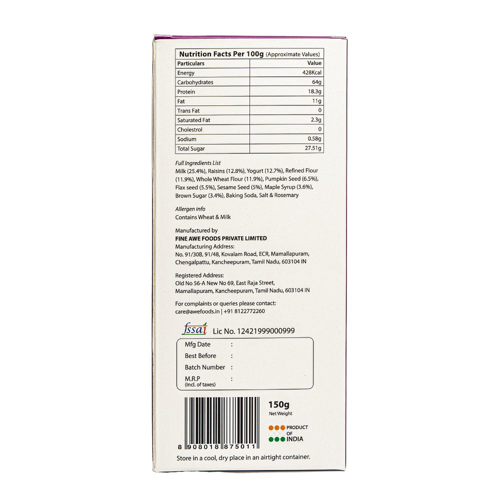 Awe Foods Monsoon Crisps Original (150g) - Kreate- Munchies