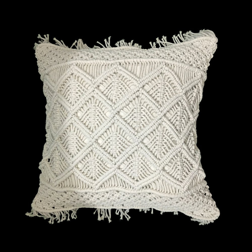 Ayoni Decor Macrame Cushion Cover - Kreate- Cushions & Covers